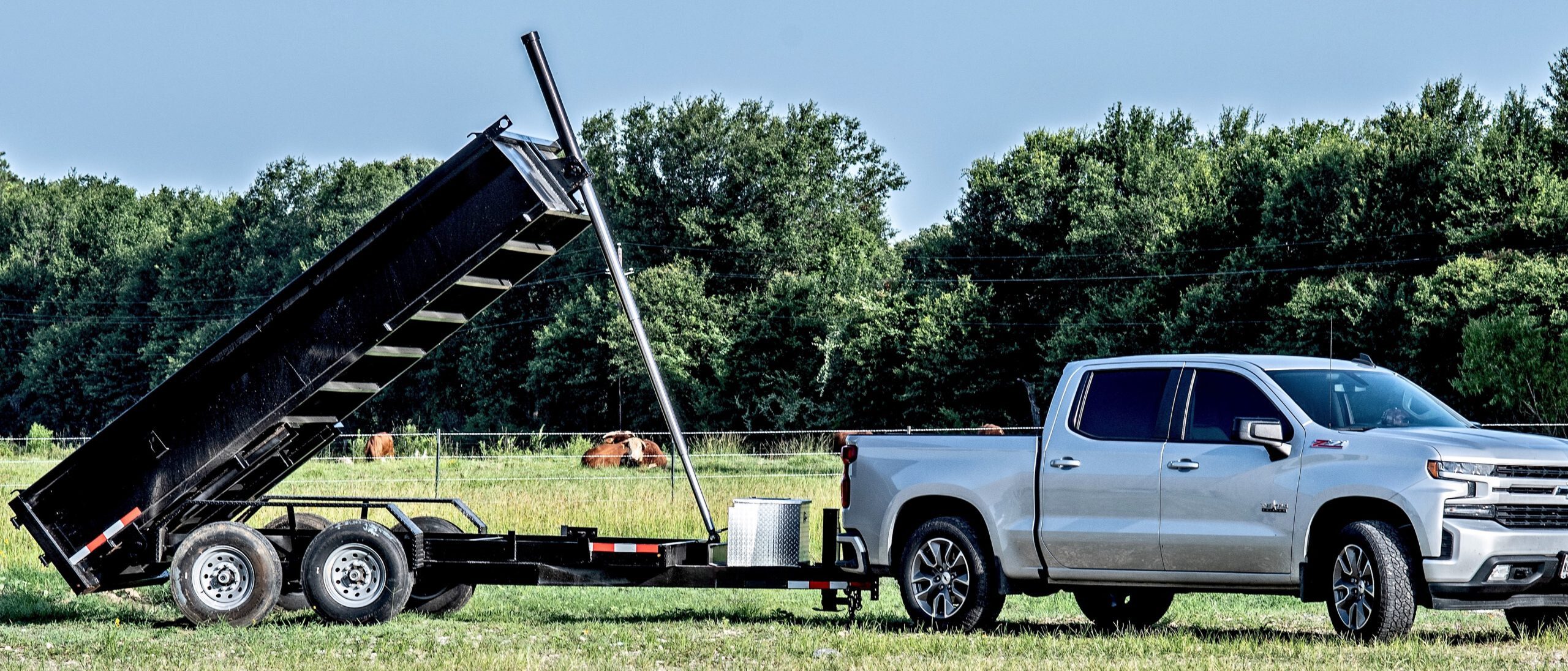 pickup care with a metal cart